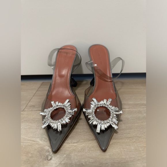 Amina Muaddi Begum PVC Slingback - Picture 3 of 8